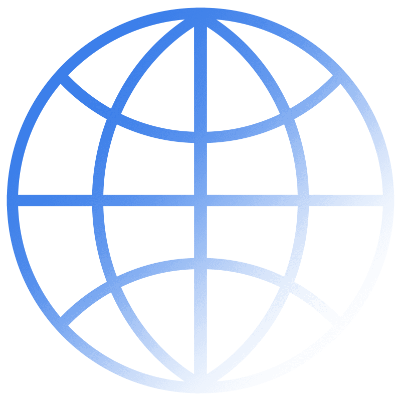 International logo in blue