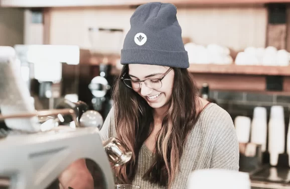 girl with hat